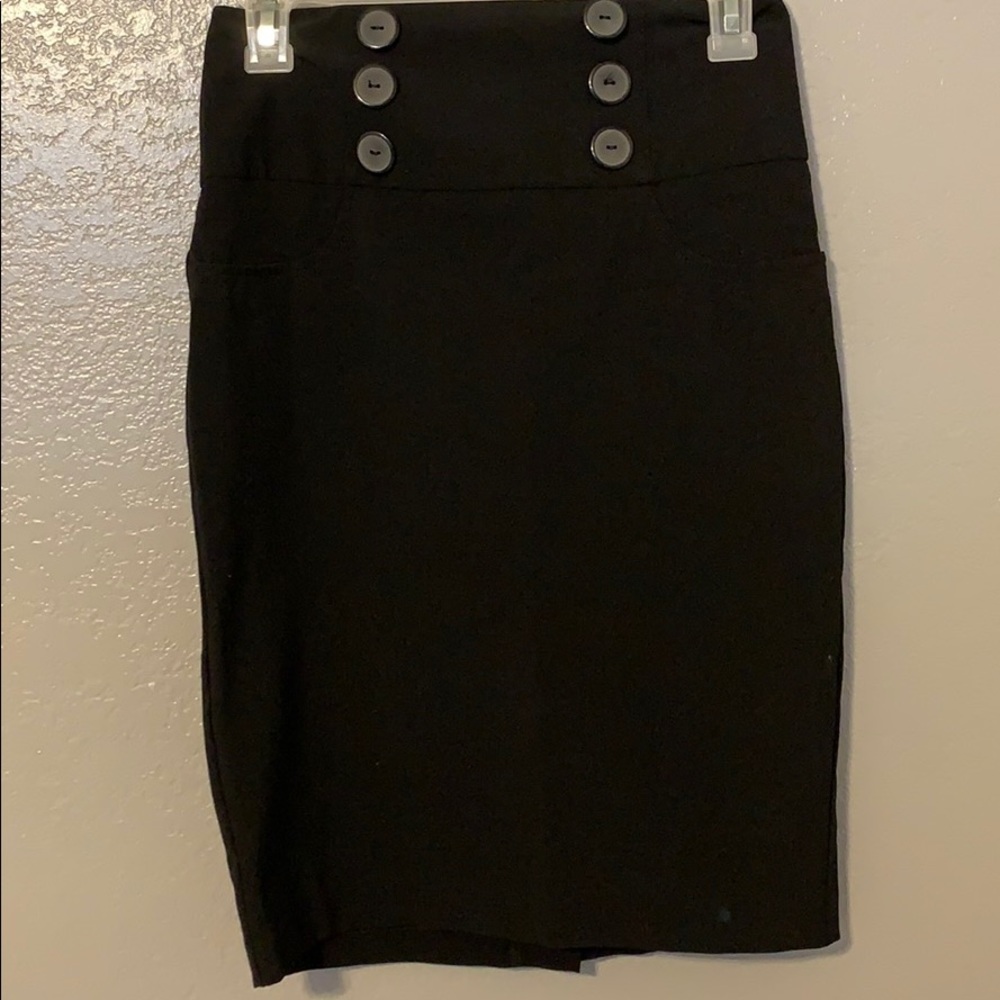 Black Pencil Skirt